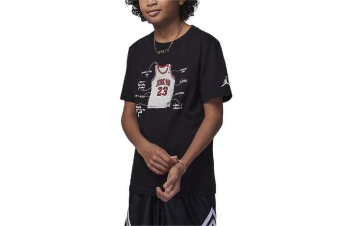 Jordan Jordan Kids T Shirts Crew Neck Moderate