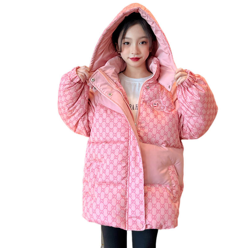 Lanza Lanza Grade School Padded Jackets Hooded Thickened