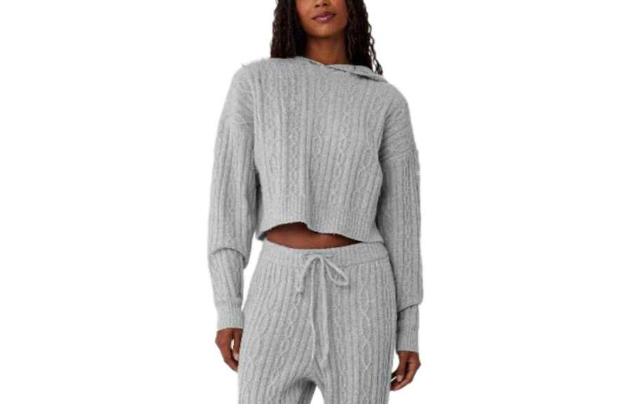 Alo Yoga Knitwear Women's Mixed Gray/Athletic Heather Grey