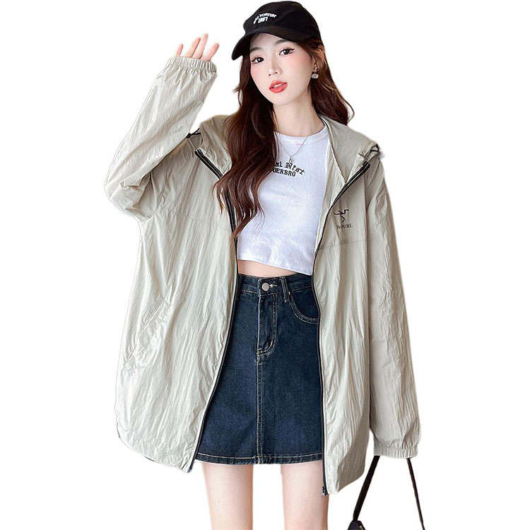 Tonlion Jackets & Coats Women's Smoke Gray