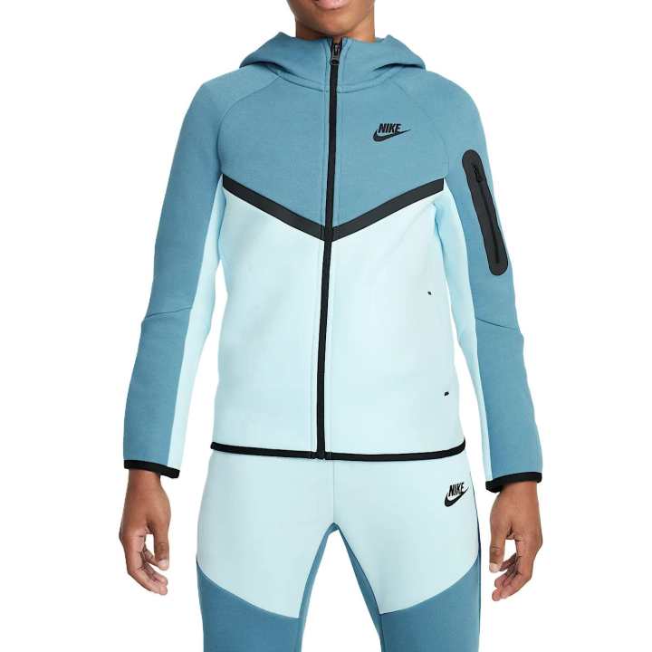 Nike Nike Jacket Sportswear Tech Fleece SS25 Blue Kids'