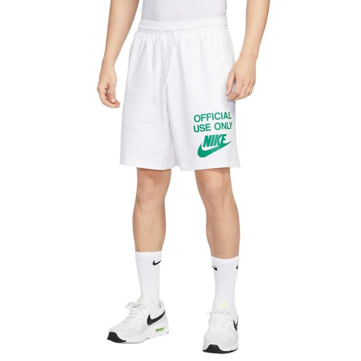Nike Nike Club Sports Shorts Men's White/Stadium Green Color