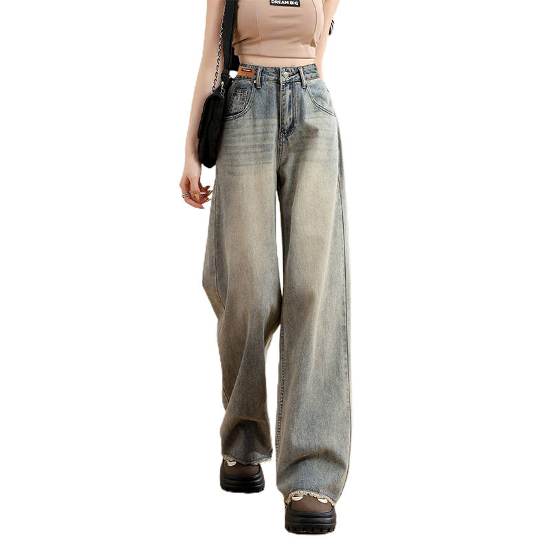 BALENO Jeans Women's Blue Moderate Wide Leg Pants