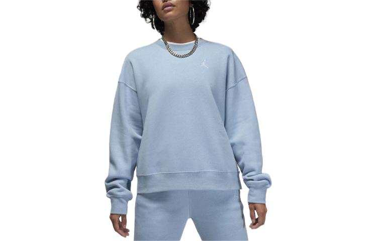 Jordan Jordan Brooklyn Fleece Sweatshirt Women's Blue Gray