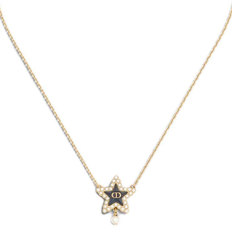DIOR Metal Necklaces Women's Gold