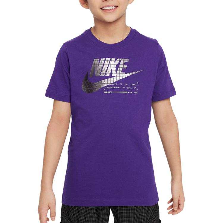 Nike Nike T Shirt Garden Purple Kids'