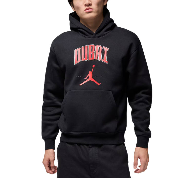 Jordan Jordan Dubai Sweatshirts Men's Black Hooded Moderate Regular