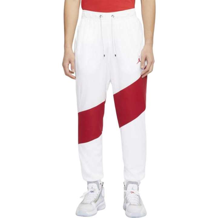 Jordan Jordan Casual Pants Men's Red Moderate Cuffed Pants