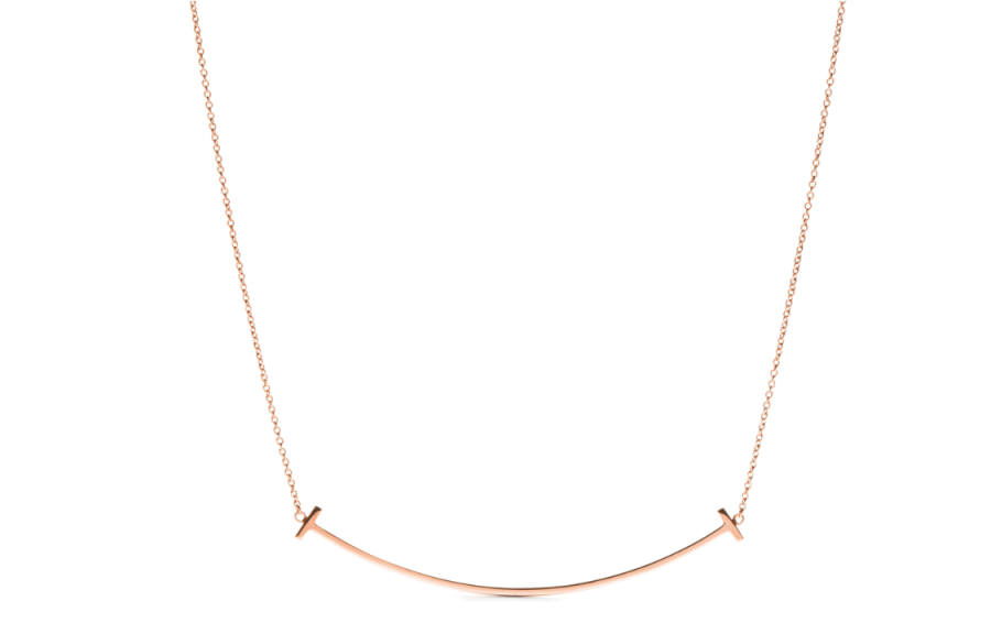 TIFFANY & CO. Tiffany & CO. 2010s large T Smile necklace