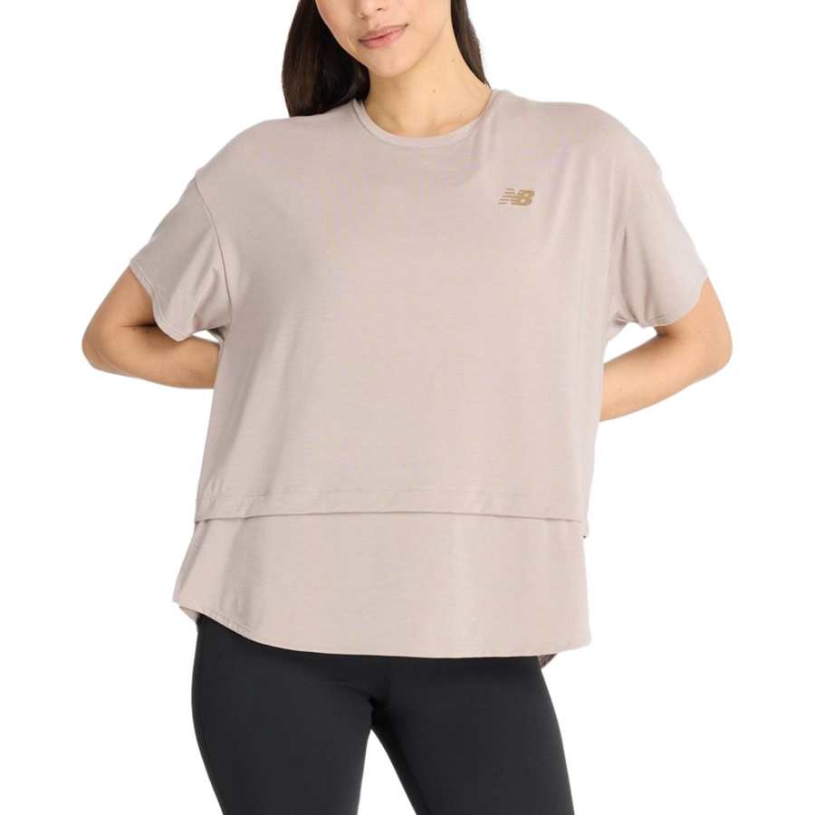 New Balance New Balance T Shirt Women's Light Mushroom