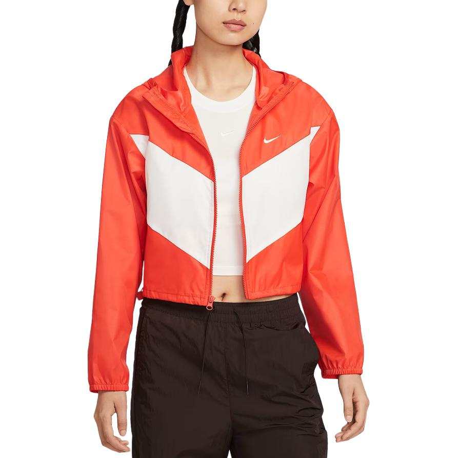 Nike Nike Sportswear Jackets Women's Passionate Red/Sail White/Sail White Hooded Moderate Other