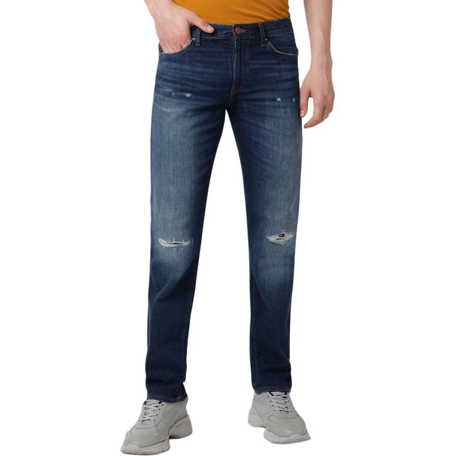 ARMANI EXCHANGE ARMANI EXCHANGE Slim fit Distressed Denim Jeans