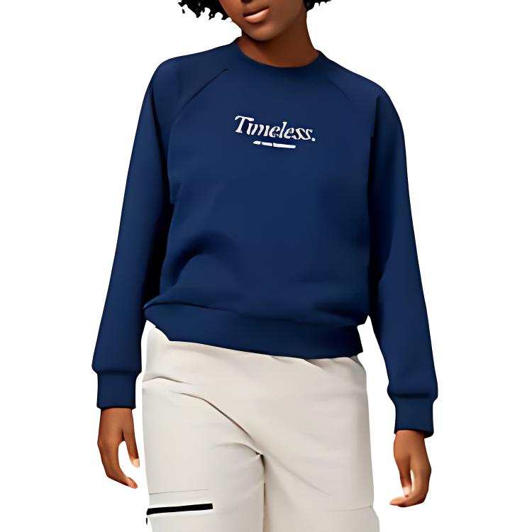 New Balance New Balance NB Athletics Icono Graphic Crew Sweatshirt Women's Blue