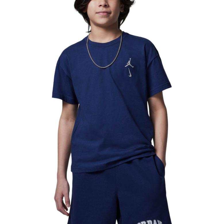 Jordan Jordan MVP23 T Shirt 410 Dark Navy Blue Kids'