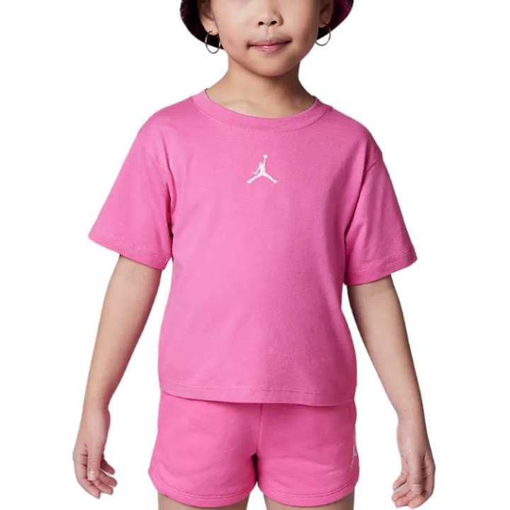 Jordan Jordan T Shirt Fuchsia Children Aged 3 7 Years Old