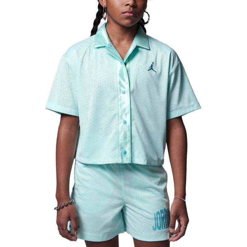 Jordan Jordan MeshJumpman T Shirt Ice House Teenagers