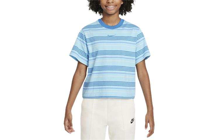 Nike Nike Sportswear Essentials+ T Shirt Kids' Starry Blue