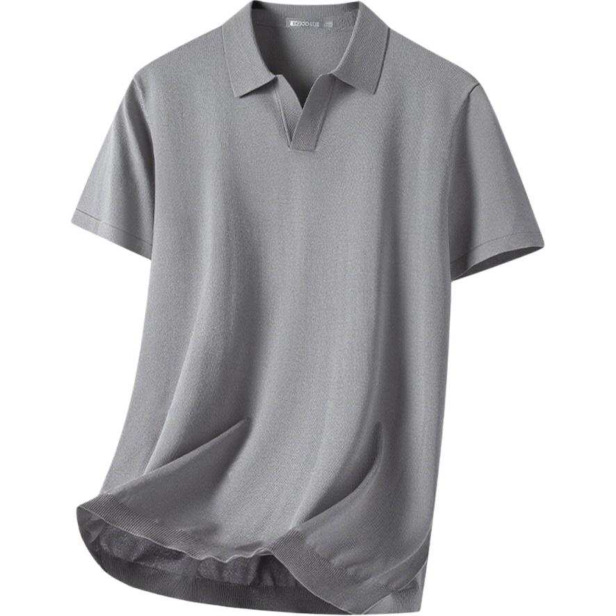 Hodo Polo Shirts Men's Polo Collar Thin Straight Fit