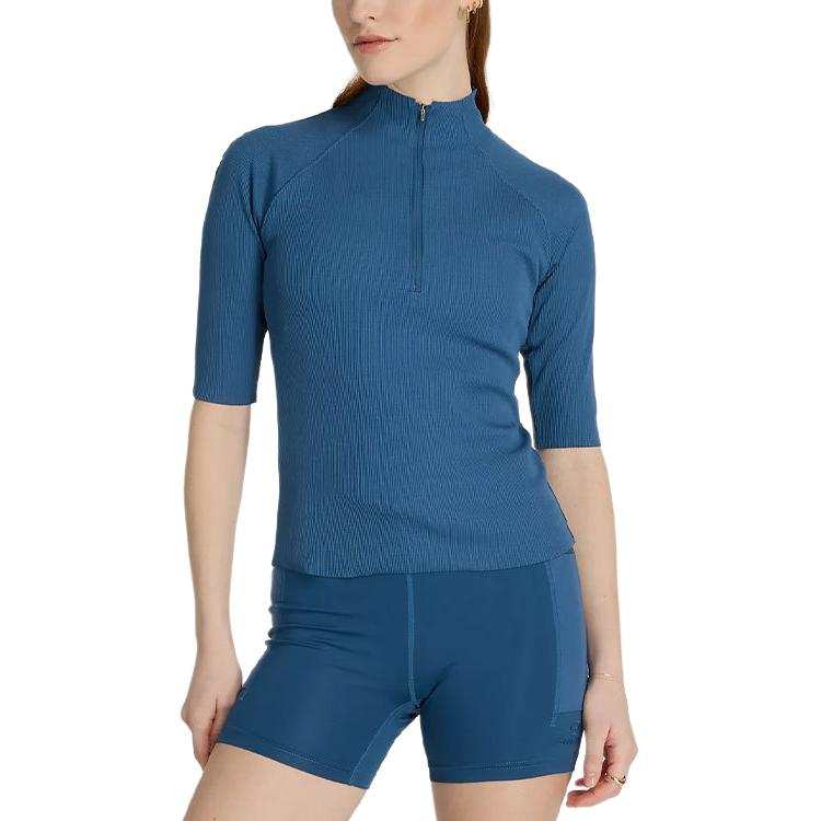 New Balance New Balance x District Vision District Vision T Shirt Women's Blue