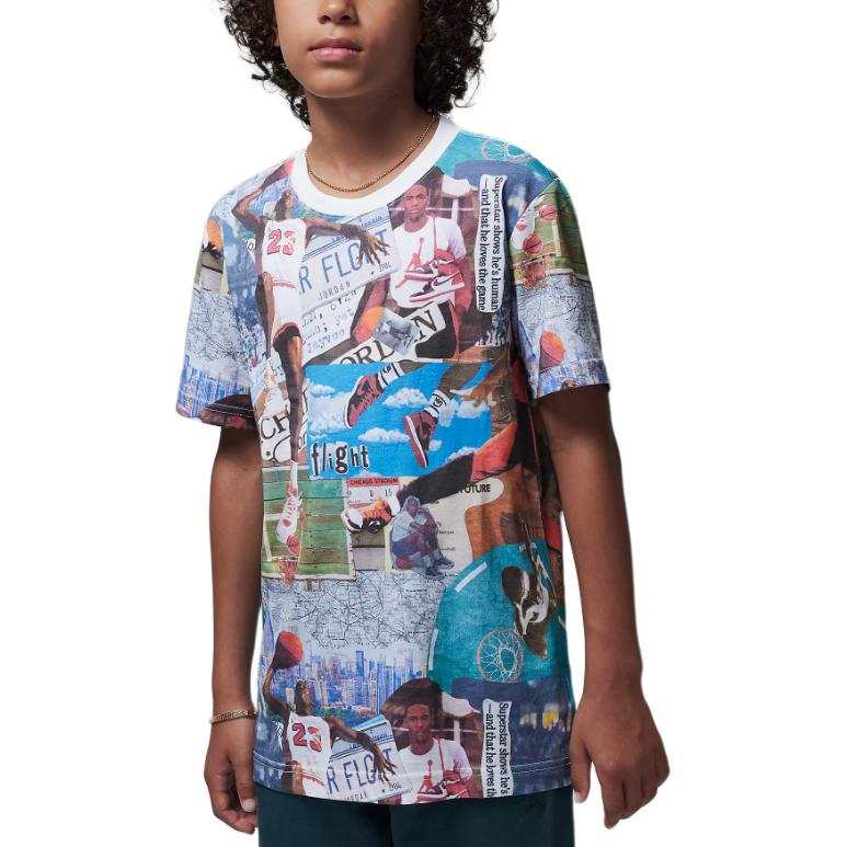 Jordan Jordan Brooklyn T Shirt Wind Sail Teenagers