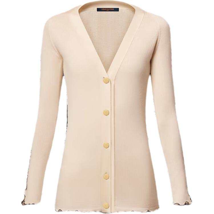 LOUIS VUITTON Cashmere Sweater Women's Ivory