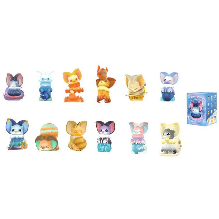POP MART Yoki My Little Planet Collection Mystery Boxes Single Mystery Box/Whole Box 12 Pcs