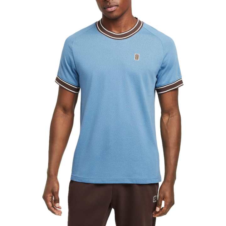 Nike Nike Court Heritage Men's Short-Sleeve Tennis Top