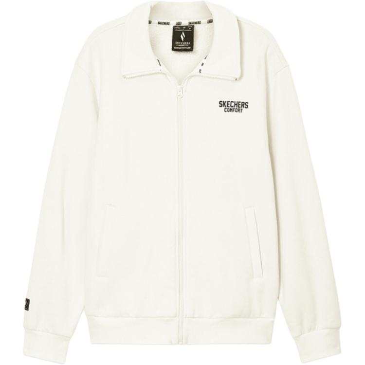 Skechers Sports League Collection Jackets & Coats Unisex Marshmallow White