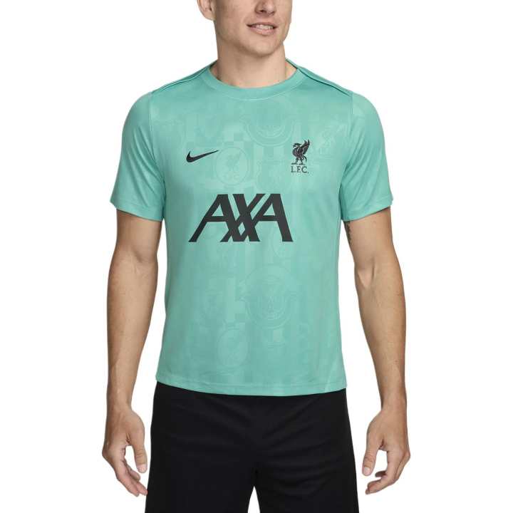 Nike Nike Liverpool Soccer Jersey Men's Washed Blue Green