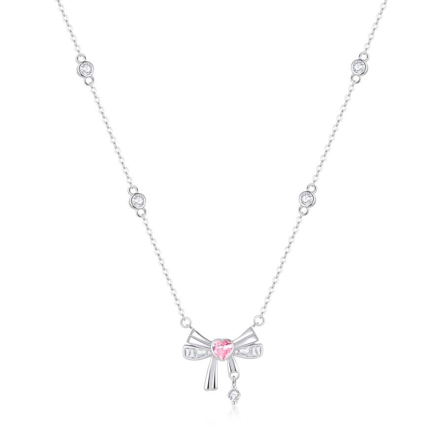 Barbie Synthetic Cubic Zirconia Necklaces Unisex