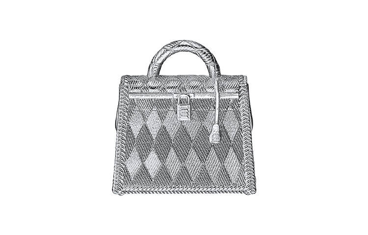 HERMES HERMES Palladium Necklaces Women's Silver