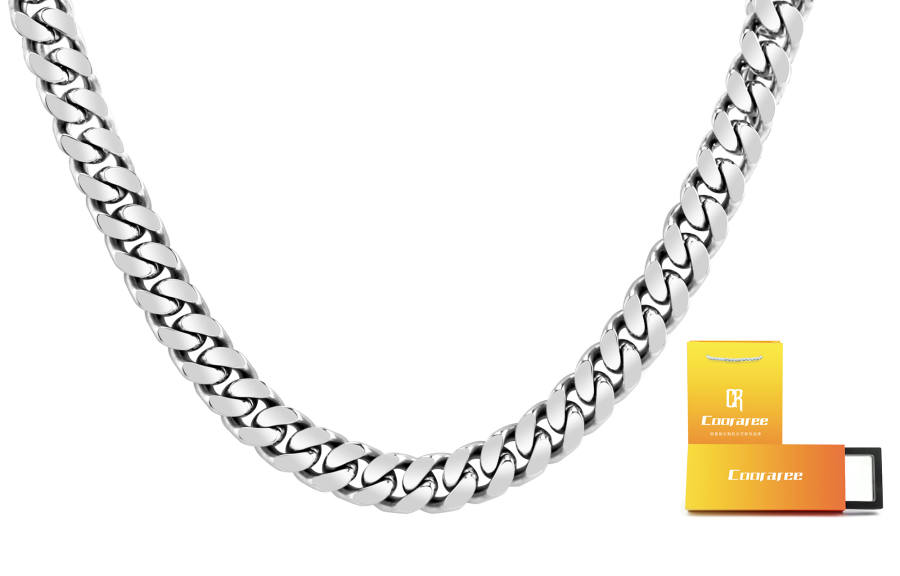 Cooraree Cooraree Titanium Steel Necklaces Unisex