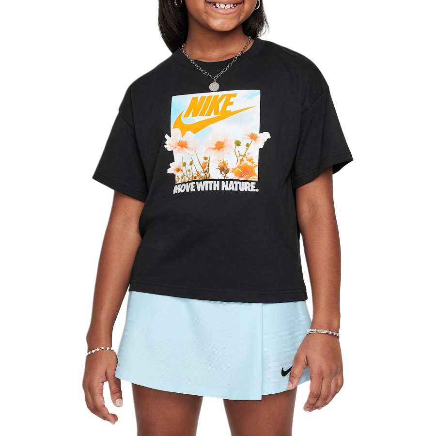 Nike Nike Sportswear T Shirt Black Kids'