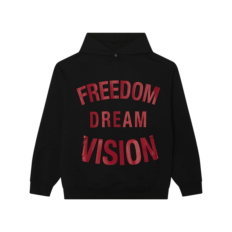 Vision Of Super Freedom-print Hoodie