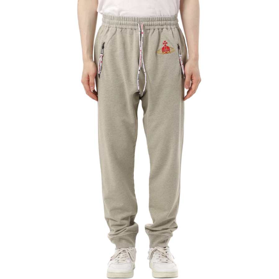 Vivienne Westwood Knitted Sweatpants Men's Gray