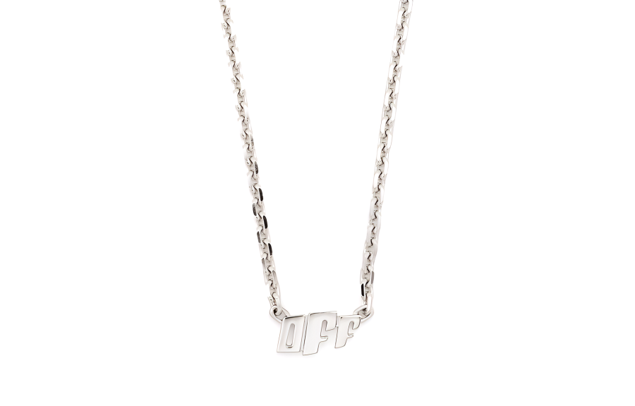 OFF-WHITE OFF WHITE Necklace Men's Silver