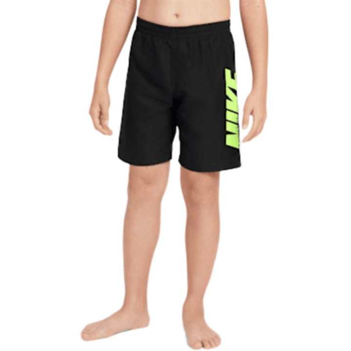 Nike Nike Kids' Swimsuit Swoosh Black Children Aged 3 7 Years Old