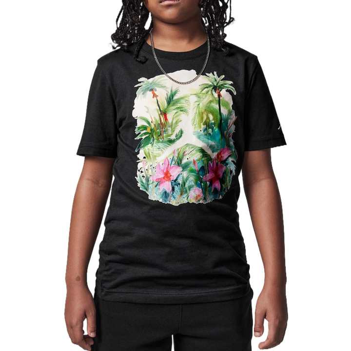 Jordan Jordan Flight EssentialJumpman T Shirt SS25 Black Teenagers