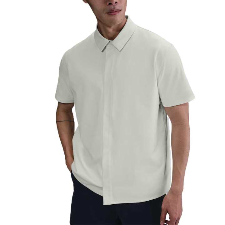 Nike Nike 24.7 PerfectStretch Men's Dri-FIT Short-Sleeve Snap-Down Top