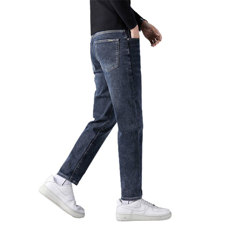 BALENO Jeans Men's Blue Moderate Straight Fit Pants