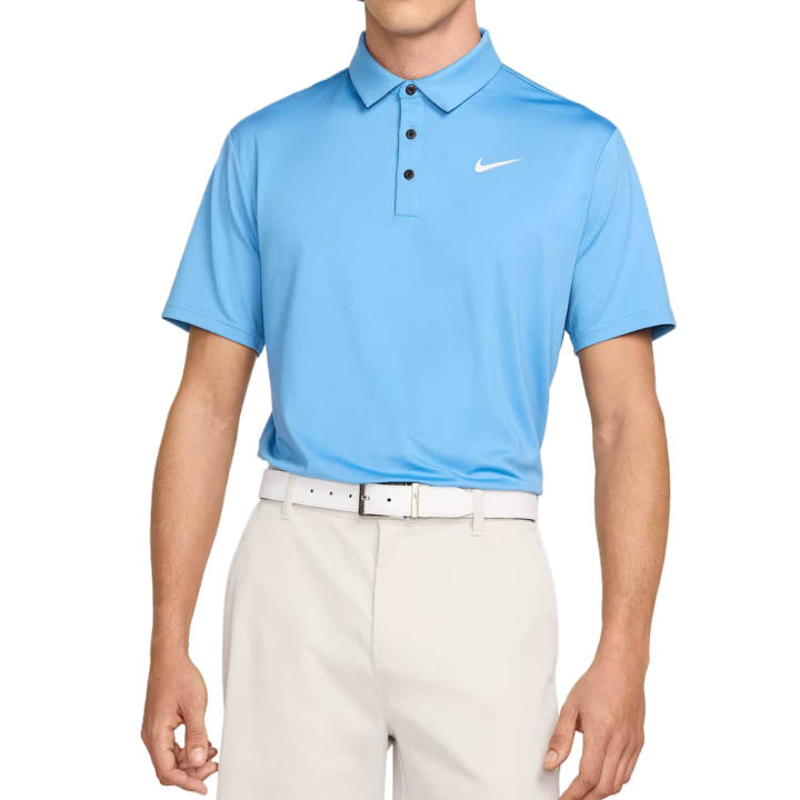 Nike Nike Swoosh Polo Shirts Men's Dark Blue Stand Collar Moderate