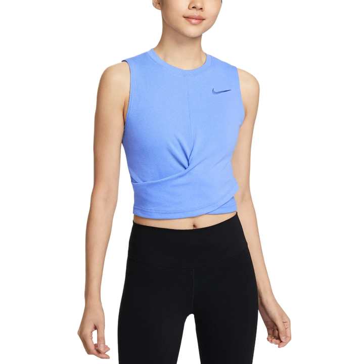 Nike Nike YOGA DRI FIT Sport Vests Women's Pulse Sapphire Blue 494