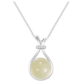 MOLADY 925 Sterling Silver Necklace Girl Women's