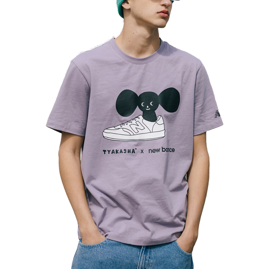 New Balance New Balance x TYAKASHA T Shirt Unisex Purple ORING