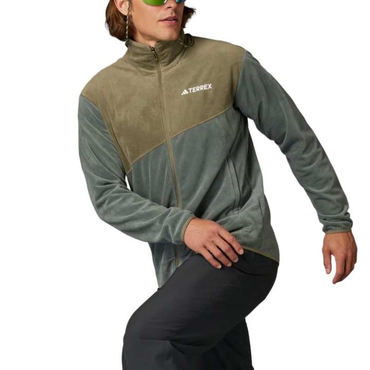 Adidas Adidas Free Shipping With AdiClub Terrex Multi Full Zip Fleece Jacket