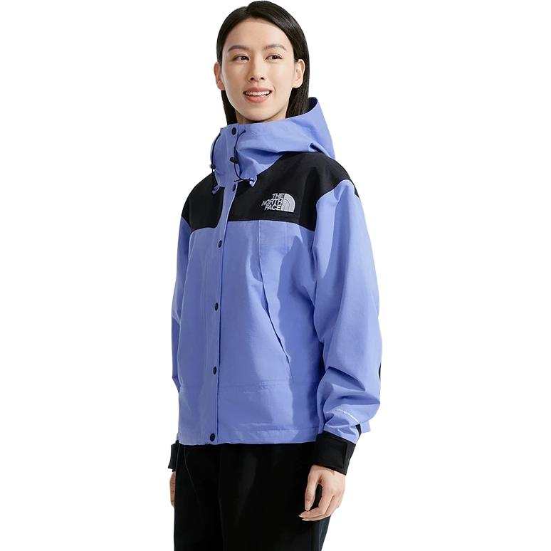 THE NORTH FACE Women's DryVent Mono Mountain Short Jacket Virtual Blue/TNF Black