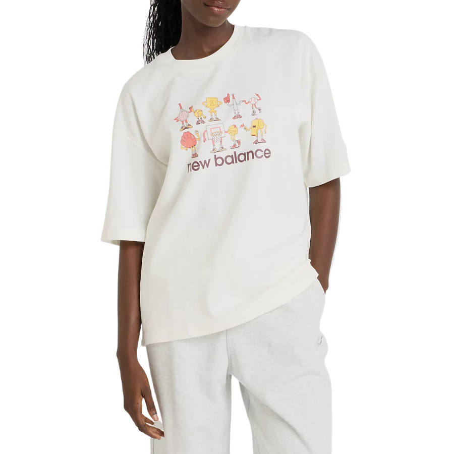 New Balance New Balance Drop Shoulder Sleeve T Shirt Women's