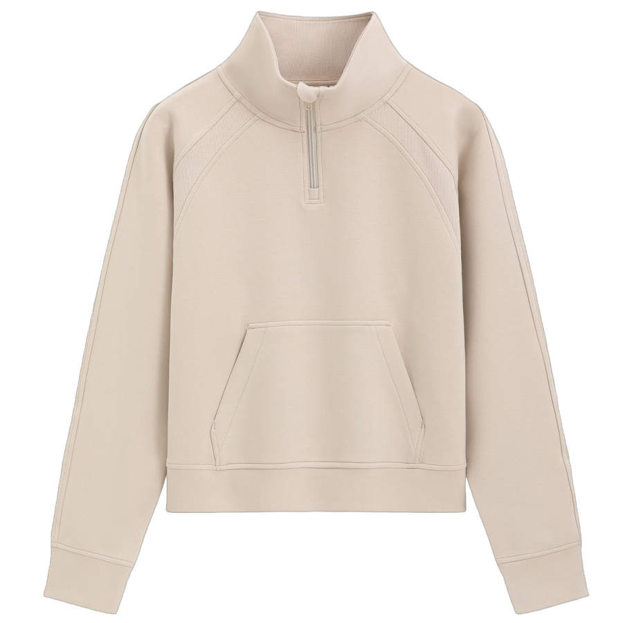 GAP Sweatshirts Women's Stand Collar Moderate Regular