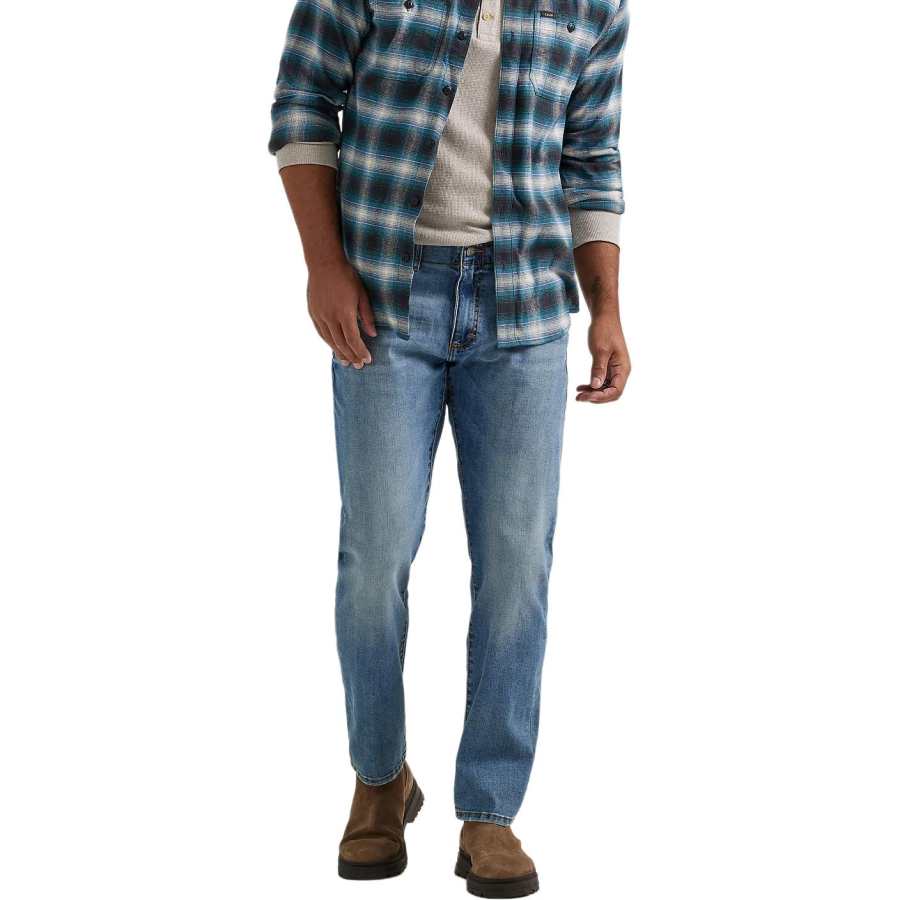 Lee Lee Jeans Men's Medium Blue Moderate Tapered Pants