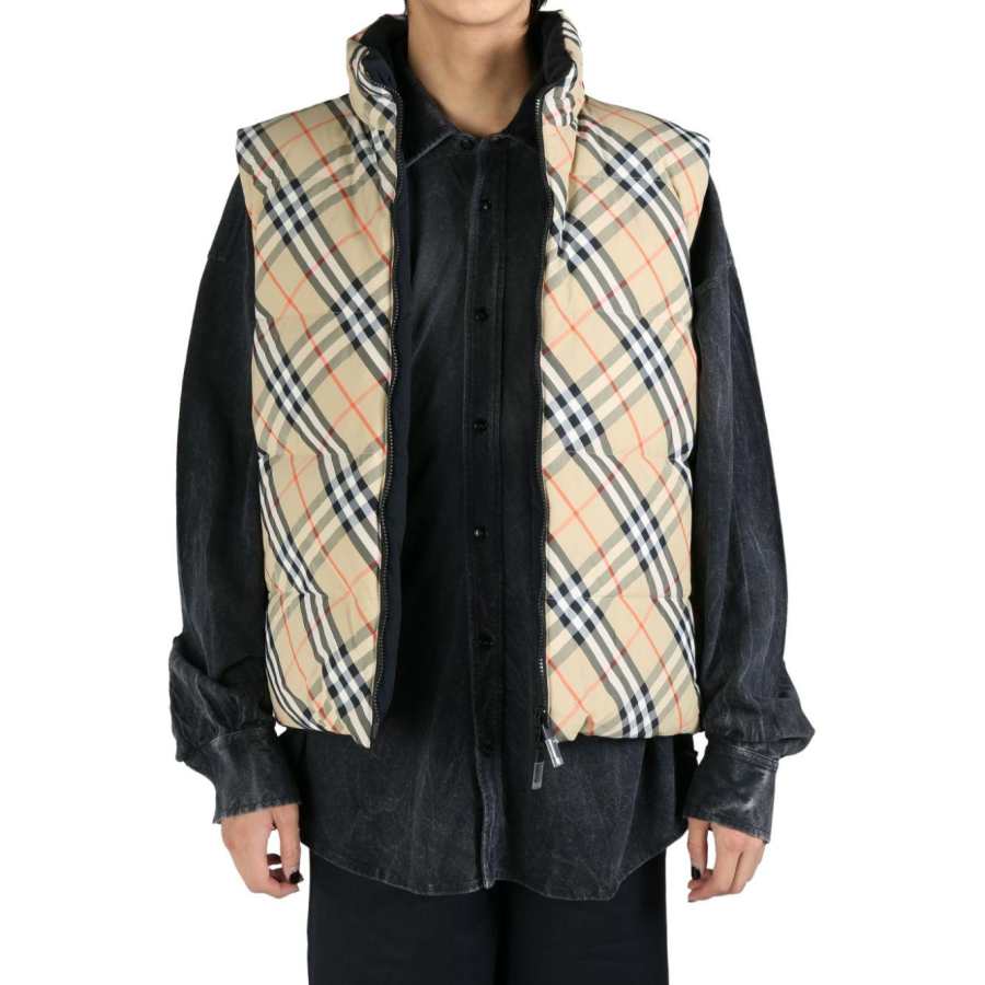 Burberry Checked Padded Gilet